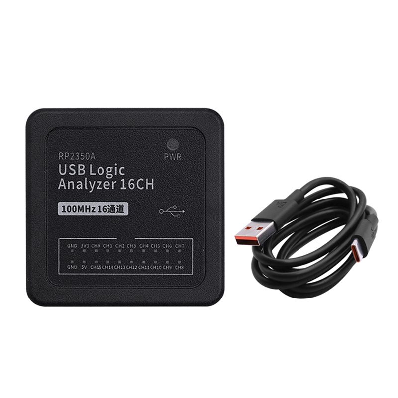Logic Analyzer Usb - Microcontrolador AAAF RP2350A, Analizador Lógico USB-C