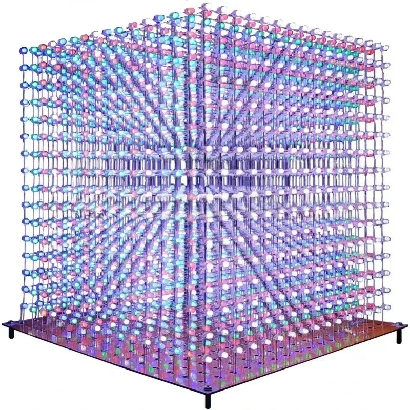 Diy With Electronics - 3 Kits de Cubos de Luz