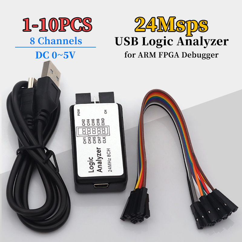 Logic Analyzer Usb - Analizador Lógico USB para Microcontroladores, Depurador