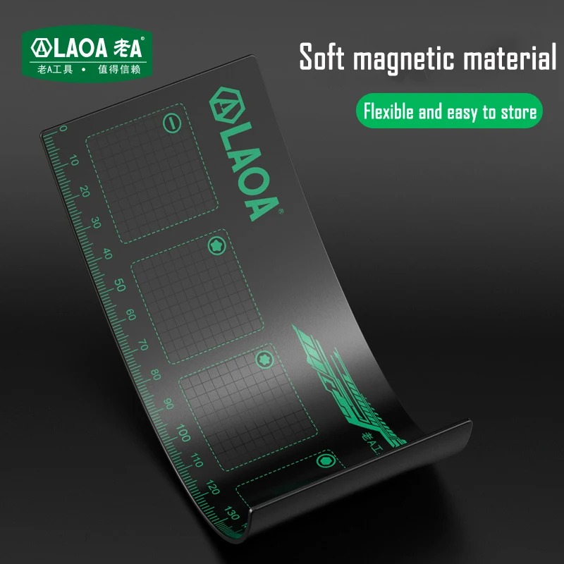 Diy Electronics Holder - LAOA Alfombrilla Magnética para Almacenamiento de