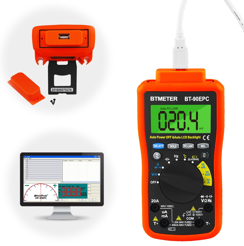 Logic Analyzer Usb - Multímetro Digital de BT-90EPC, medidor de