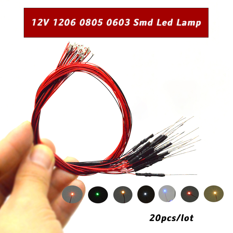 Smd Solder Paste - 20 piezas 12V 0805 1206 0603