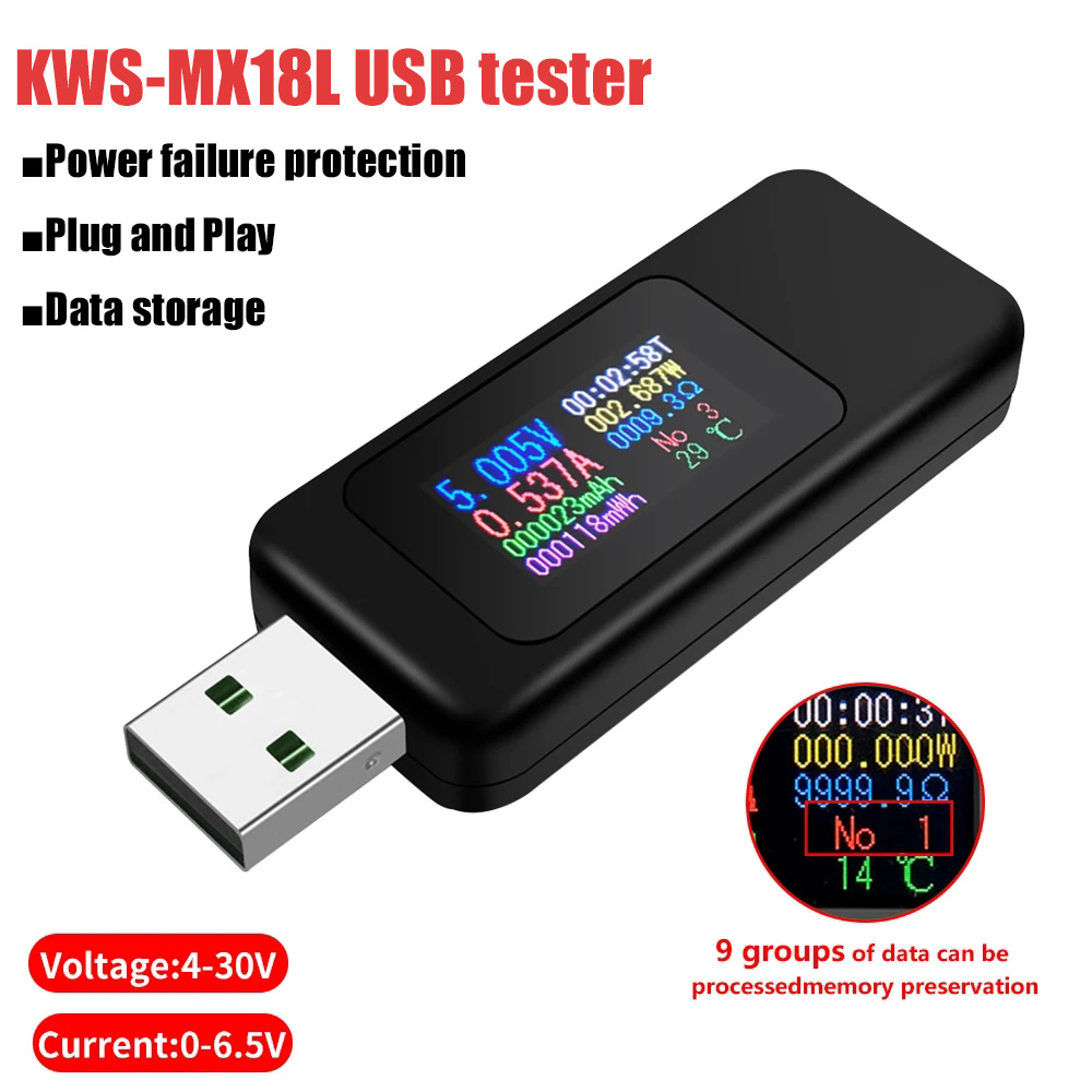 Logic Analyzer Usb - Probador USB 10 en 1, voltímetro