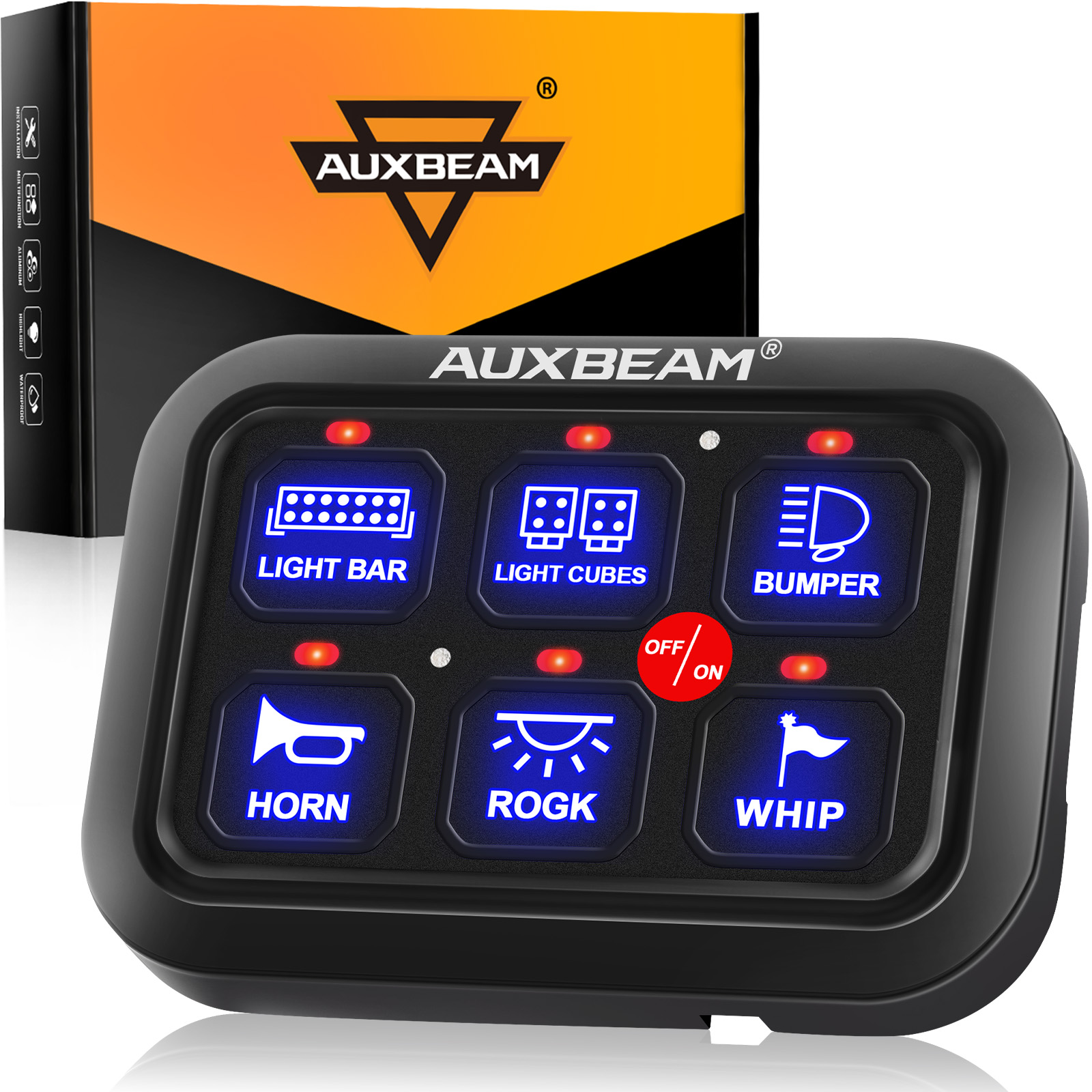 Diy Boat Electronics - AUXBEAM Panel de interruptor Universal de