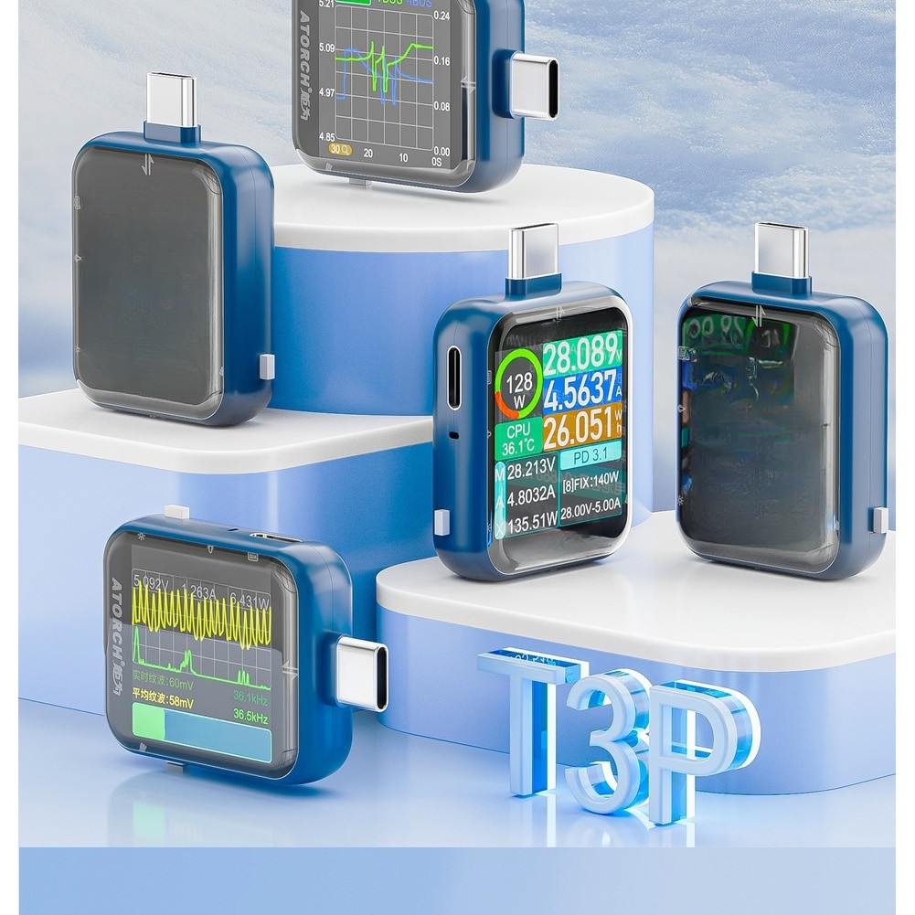 ATORCH T3P Analizador de Poten - Logic Analyzer Usb reseña y precio