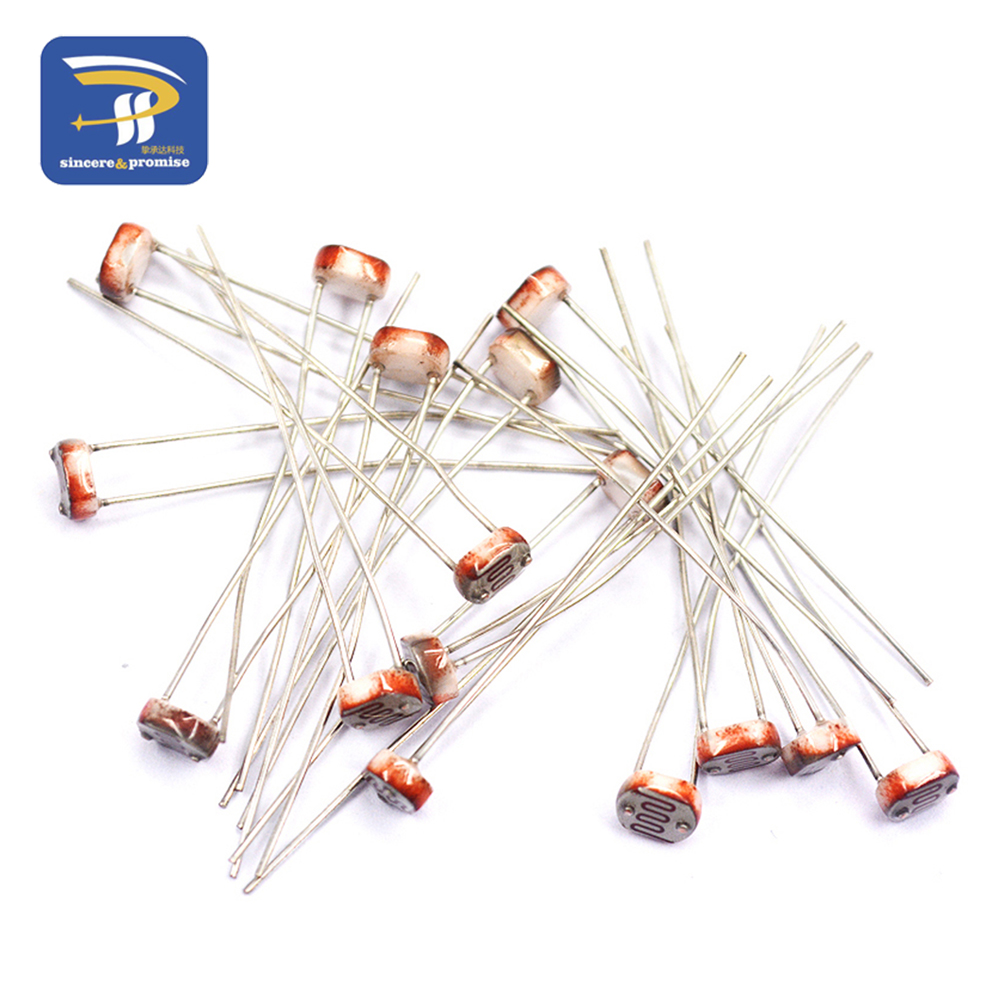 20 piezas LDR foto resistencia - Resistor Kit 1 4W reseña y precio