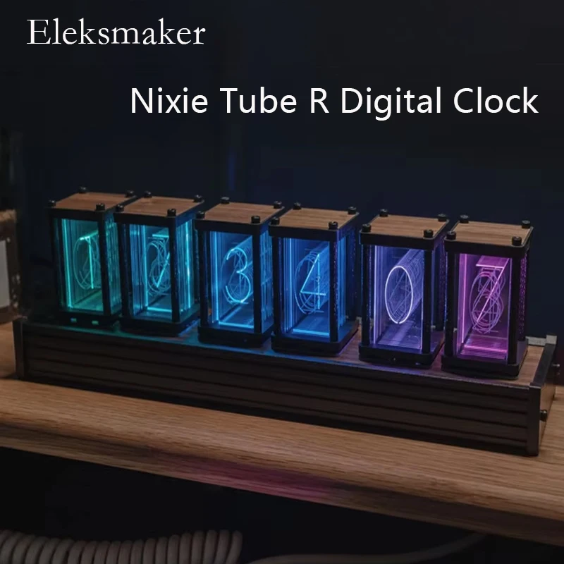 EleksMaker Nixie Tube R reloj  - R/Diy Electronics reseña y precio
