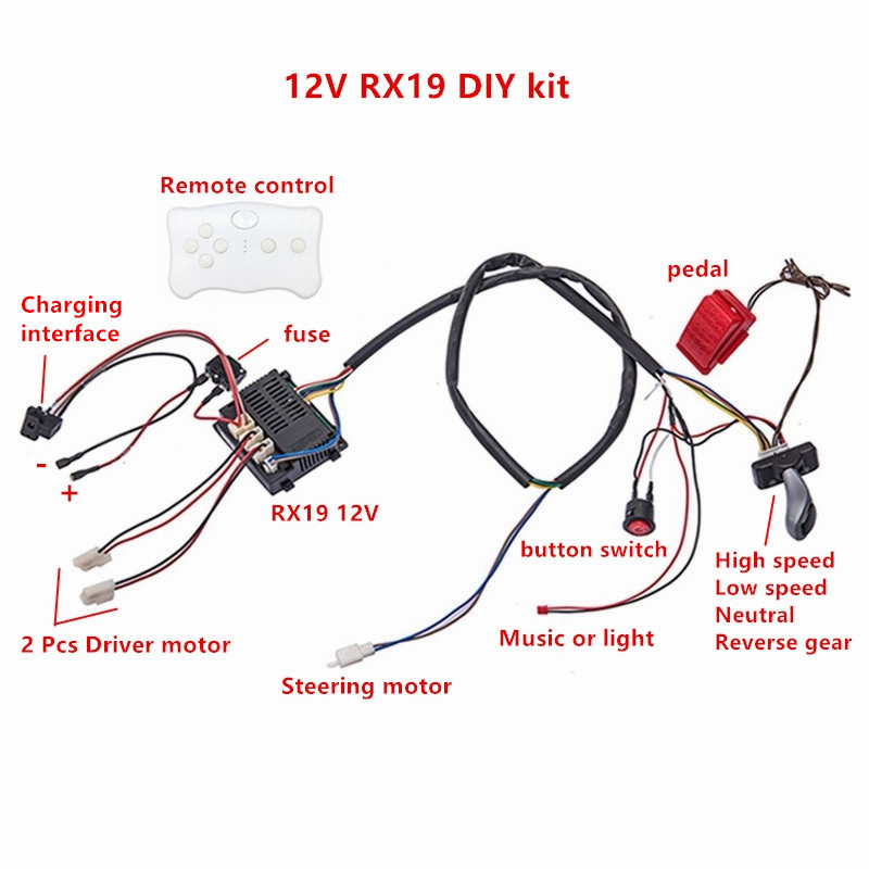 Kit de interruptor y cable mod - Diy Electronics Button reseña y precio