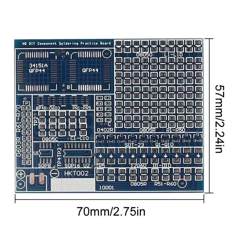 02 componentes de parche Kit d - Pcb Etching Kit reseña y precio