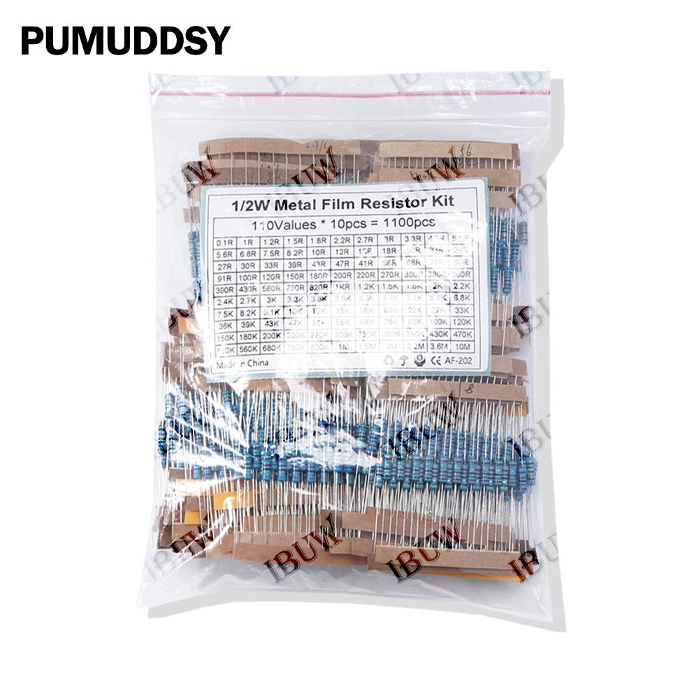 Juego de Resistencias de 1/4W  - Resistor Kit 1 4W reseña y precio