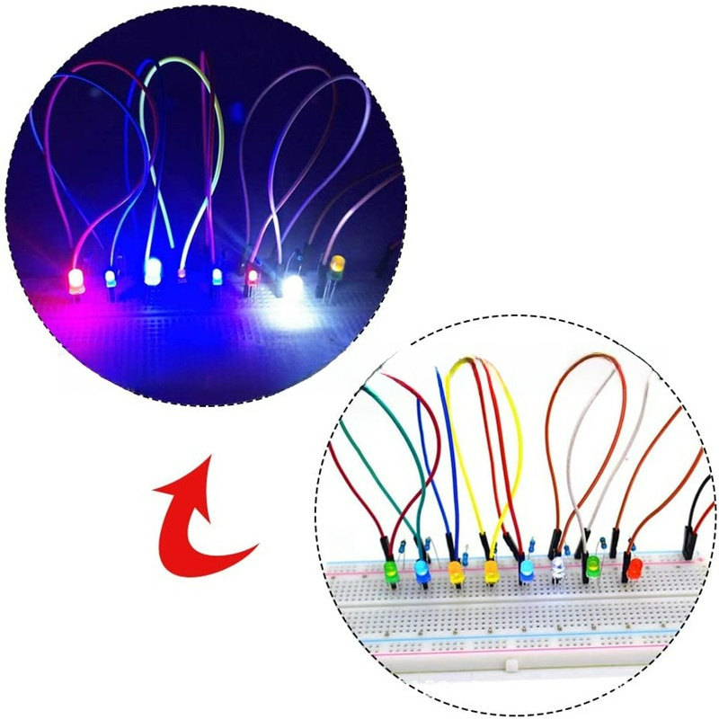 400 diodos LED de doble pin de - R/Diy Electronics reseña y precio