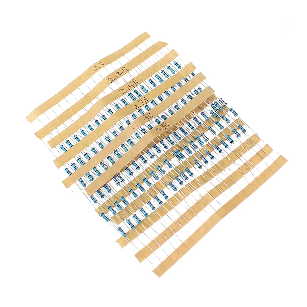 120 Uds 1/4W 1% Kit de resiste - Resistor Kit 1 4W reseña y precio