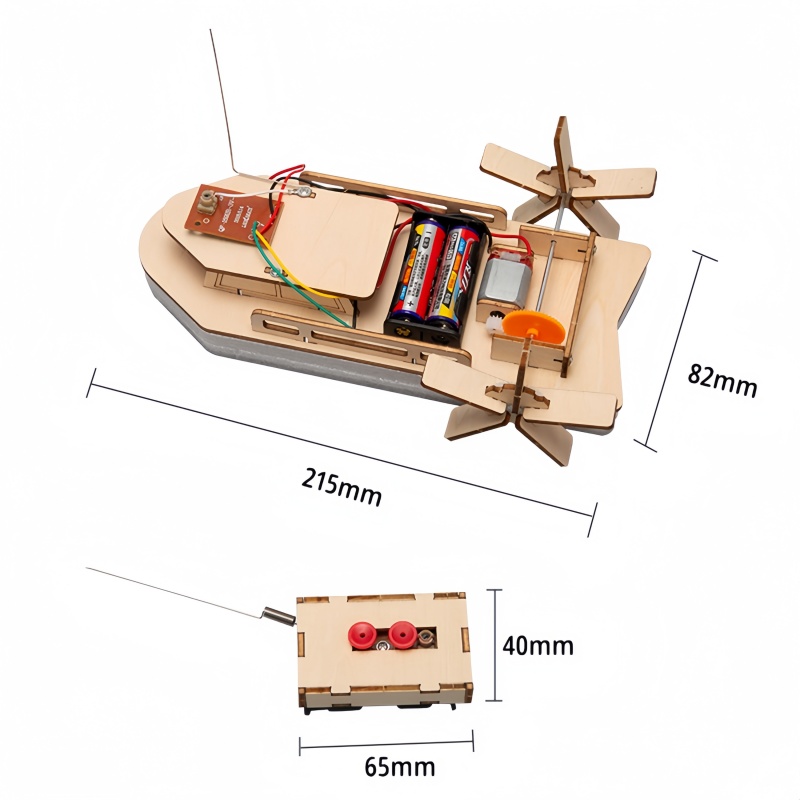 Juguete de Barco a Control Rem - Diy Boat Electronics reseña y precio