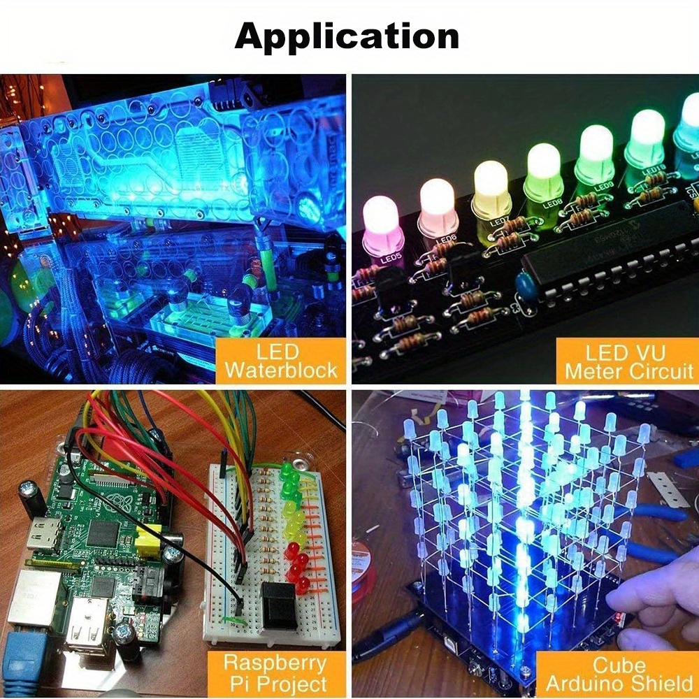 Kit de Diodos LED Multicolor d - R/Diy Electronics reseña y precio