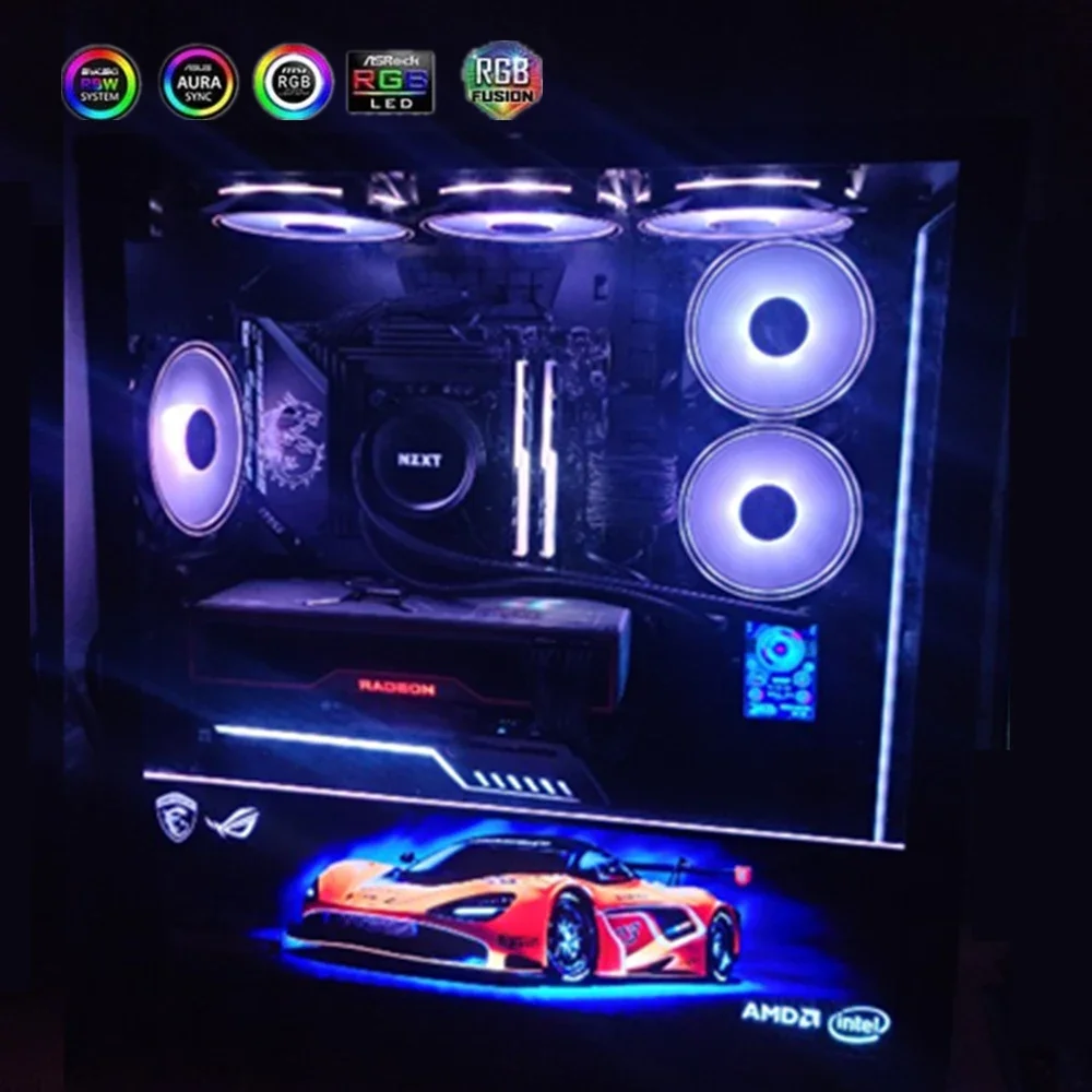 Panel de iluminación RGB DIY p - Diy Electronics Case reseña y precio