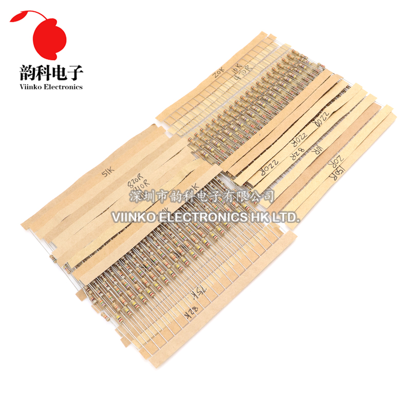 Kit de resistencias de películ - Resistor Kit 1 4W reseña y precio