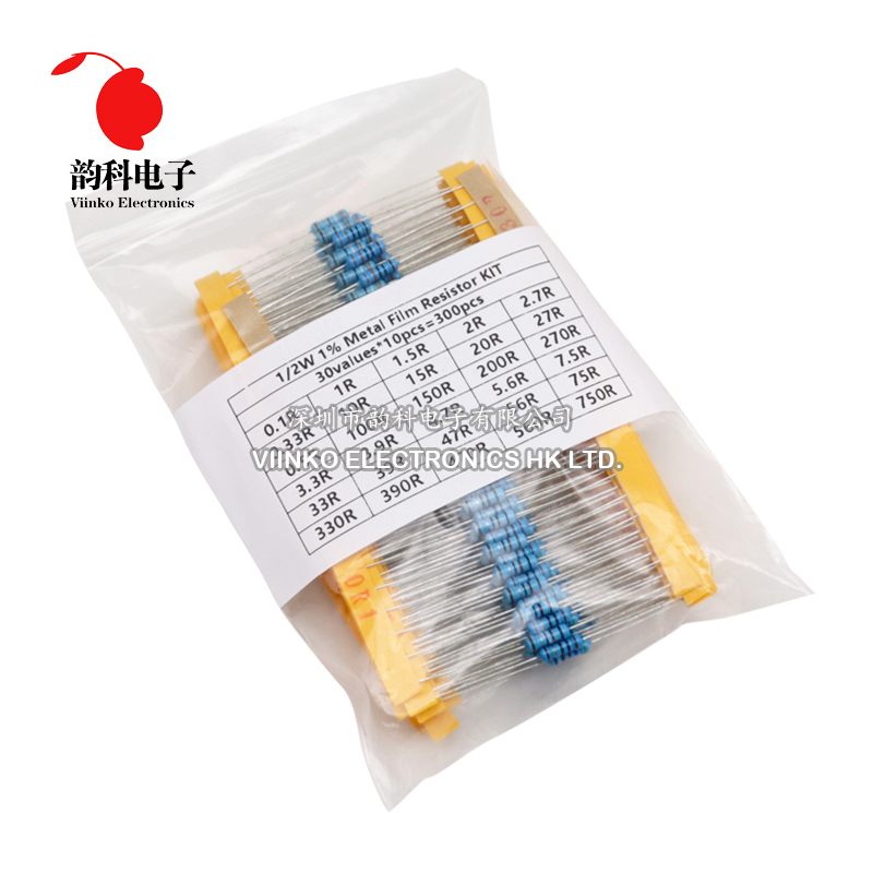 300 Uds 150 Uds 1/2W 1W 3W 2W  - Resistor Kit 1 4W reseña y precio