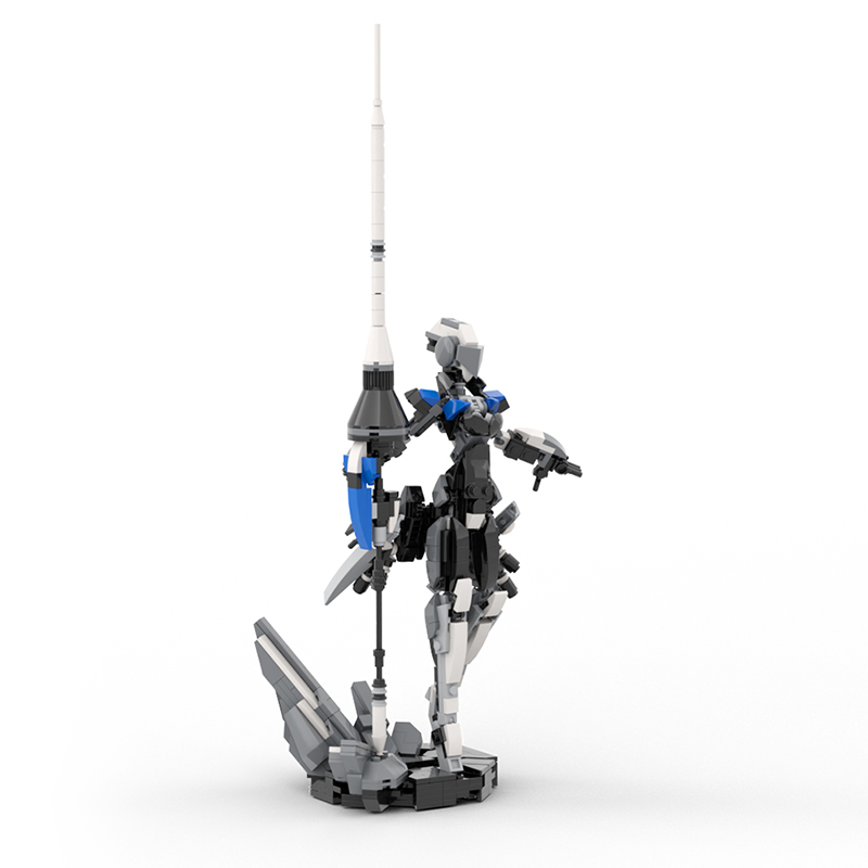 MOC Mech-Robot femenino Lancer - Diy Electronics Pdf reseña y precio