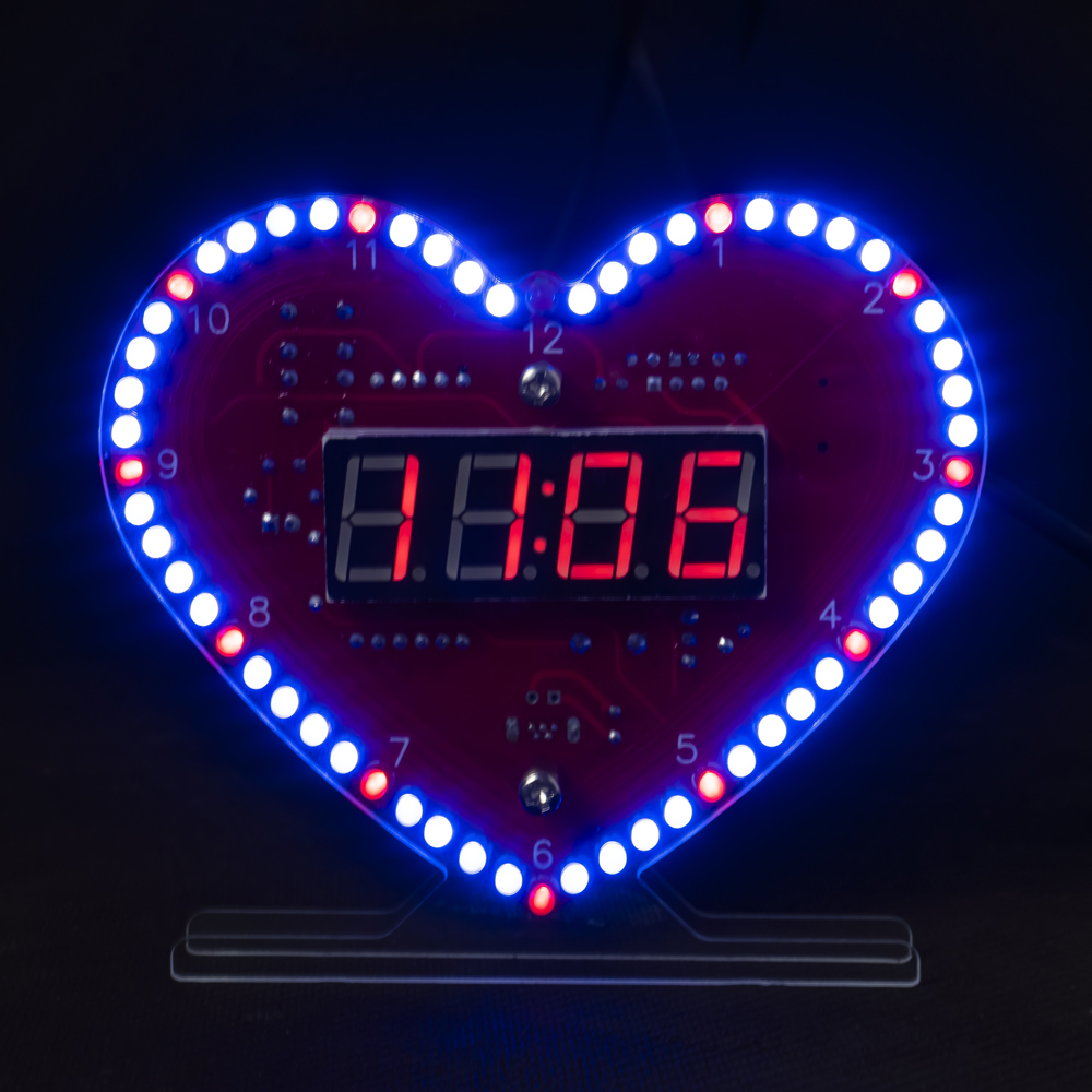 Kit electrónico DIY, reloj LED - Pcb Etching Kit reseña y precio